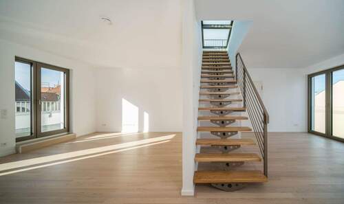 Wohnbereich - Exklusives Wohnen über den Dächern - 2 Zimmer mit Dachterrasse