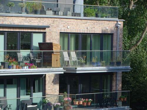 Balkon - 3 Zimmer Etagenwohnung in Glückstadt