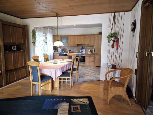 offene Küche m. Esszimmer - 