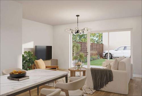 Essbereich - Mustervisualisierung - 4 Zimmer Etagenwohnung in Mainaschaff