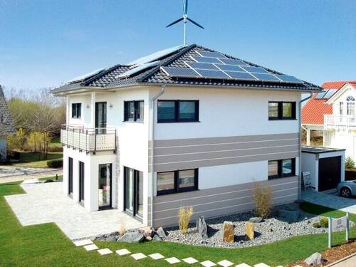 Bild 1 - Bezugsfertiges, attraktives EFH Ventura + Thermo-Keller, wie Abb., incl. Grundstück zzgl. NK