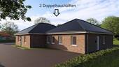 Neubau Doppelhaushälfte - 3- Zimmer Bungalowhälfte zum Kauf