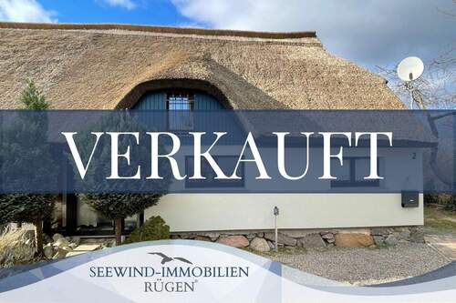Reetdachidylle mit Stil - Reetdachidylle mit Stil - Charmante Doppelhaushälfte auf Rügen