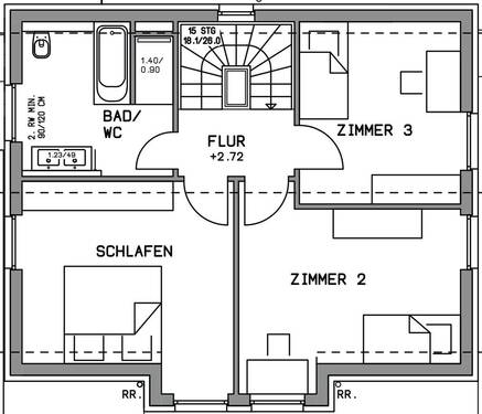 Dachgeschoss - 