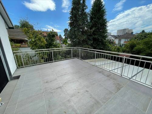 Blick auf die tolle Dachterrasse - 
