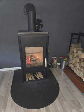 Kamin im Wohnuzimmer - 