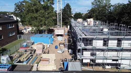 Drohnenaufnahme DHH seitlich - 