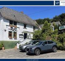 Gastro-Anwesen im Taunus: Fachwerkflair, Biergarten, Wohnung, Stellplätze, Scheune & Ausbauoptionen! - Weilrod Mauloff