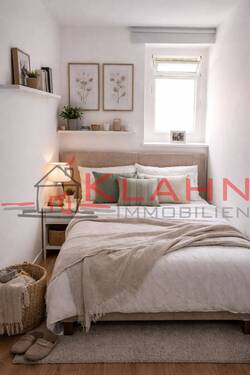 Schlafzimmer - Etagenwohnung mit 45,00 m&sup2; in Hamburg zum Kaufen