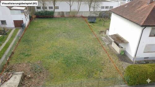 Baugrundstück, ohne Bepflanzung - 