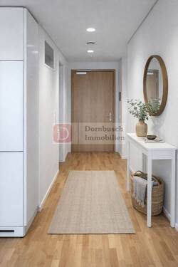 Diele - 2 Zimmer Etagenwohnung zum Kaufen in Frankfurt am Main