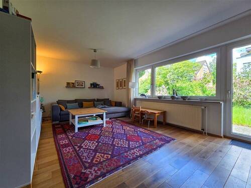 Wohnzimmer - Etagenwohnung mit 101,00 m&sup2; in Bonn zum Kaufen