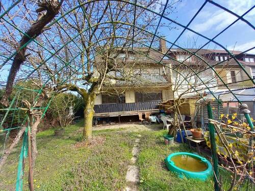 Gartenansicht - 9 Zimmer Mehrfamilienhaus, Wohnhaus zum Kaufen in Ettlingen