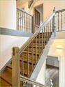 Holztreppe in das Dachgeschoss - 