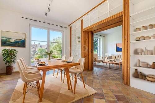 Beispielmöblierung Essbereich im gartenseitigen Haus - 