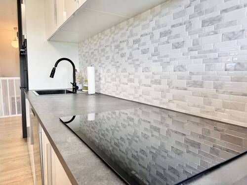 Küchenzeile - Etagenwohnung mit 87,80 m&sup2; in Coswig zum Kaufen