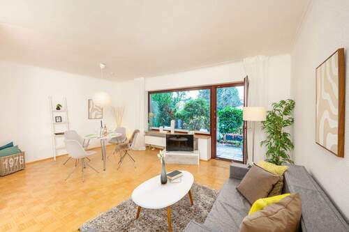 Wohnzimmer - 2 Zimmer Etagenwohnung in Rellingen