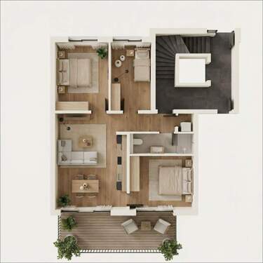 WE03 - Etagenwohnung mit 83,00 m&sup2; in Aschaffenburg zum Kaufen