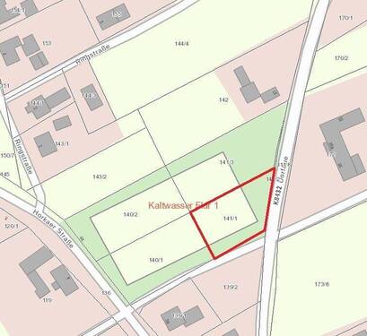 Flurstück 141-1 - 