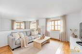 Wohnzimmer ELW - (Einrichtungsbeispiel) - Einfamilienhaus mit Einliegerwohnung, Gewerbe und Ausbaupotenzial im Zentrum von Riedenburg