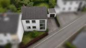 Vogelperspektive Außenansicht - Einfamilienhaus in Kleinblittersdorf-Sitterswald in ruhiger Lage!