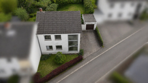 Vogelperspektive Außenansicht - Einfamilienhaus in Kleinblittersdorf-Sitterswald in ruhiger Lage!