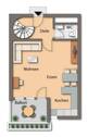 Grundriss Wohnen - 