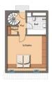 Grundriss Schlafen/Studio - 