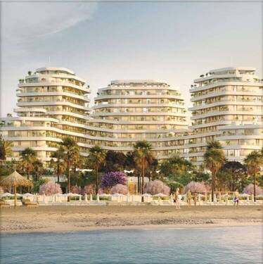 Front - Moderne Wohnung mit atemberaubendem Meerblick und Terrasse