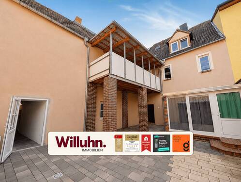 Balkon - Charmantes MFH in zentraler Lage von Freyburg 