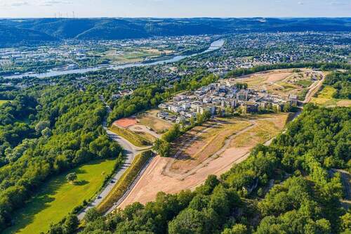 Urbanes Walddorf Luftbild 1 - Grundstück zum Kaufen in Trier
