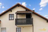 Balkonansicht - Etagenwohnung mit 46,40 m&sup2; in Abensberg zum Kaufen