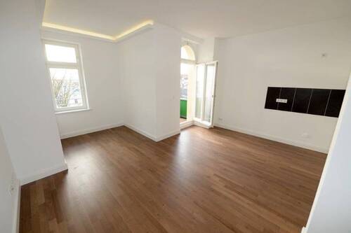 Wohnbereich - 3 Zimmer Etagenwohnung zum Kaufen in Leipzig