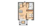 Grundriss Whg. 11 - 