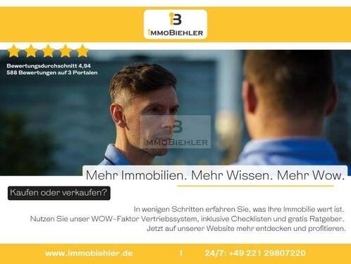 Immobilienmakler Köln Service(3) - 3 Zimmer Etagenwohnung zum Kaufen in Köln