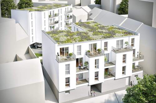 Visualisierung_Luxstraße - KL-City - NeubauErstbezug: 2-Zimmerwohnung in zentraler Lage mit Carport