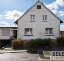 Freistehendes Ein- bis Zweifamilienhaus mit Garten und Garage - Ottweiler / Fürth