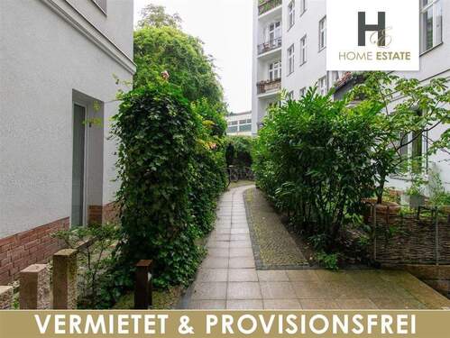 Innenhof - 2 Zimmer Etagenwohnung in Berlin