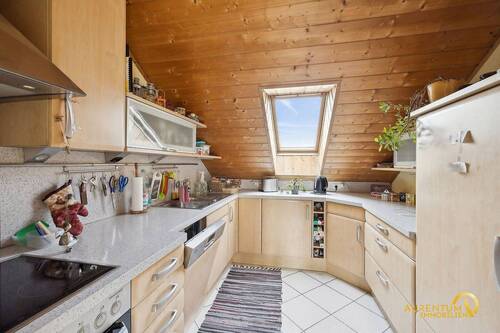 Küche - Etagenwohnung mit 86,20 m&sup2; in Bruckberg zum Kaufen