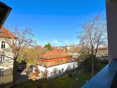 Blick vom Balkon - 