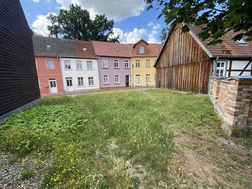 Baulücke von hinten - 