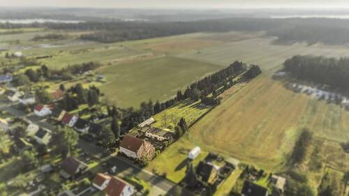 Vogelperspektive gesamte Fläche - Mehrfamilienhaus, Wohnhaus mit 266,00 m&sup2; in Werder zum Kaufen