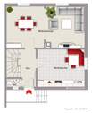 Vorderhaus - Grundriss Erdgeschoss (Doppelhaushälfte) - 