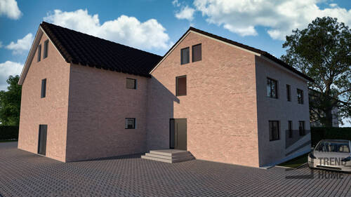 Straßenansicht~ - Gepflegtes Mehrfamilienhaus plus Planung und Genehmigung für ein Neubau