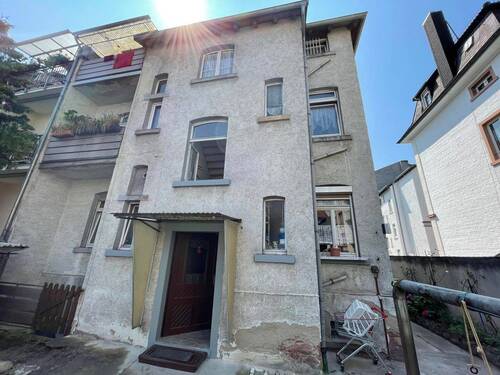 Gartenansicht - Mehrfamilienhaus, Wohnhaus mit 213,20 m&sup2; in Offenbach zum Kaufen