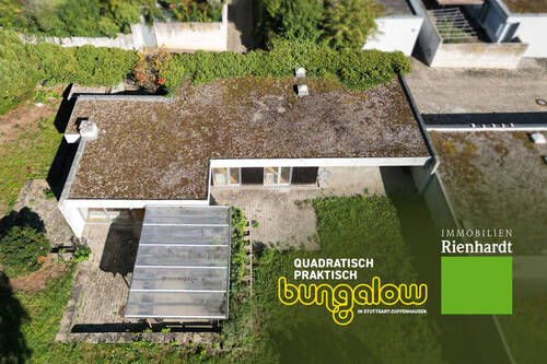 Ansicht - Bungalow mit großem Garten in Stuttgart-Zuffenhausen!