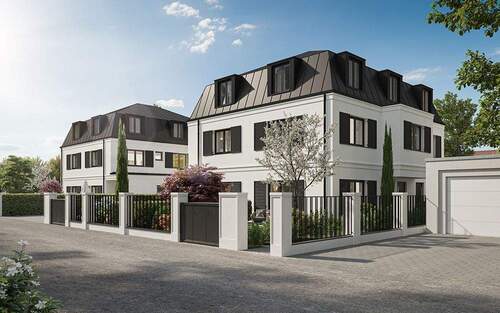 Außenvisualisierung - 5 Zimmer Mehrfamilienhaus, Wohnhaus in München