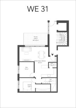 Bild 2 - 3 Zimmer Etagenwohnung in Aschaffenburg