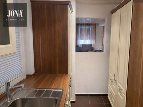 Durchreiche Küche-Wohnen - 