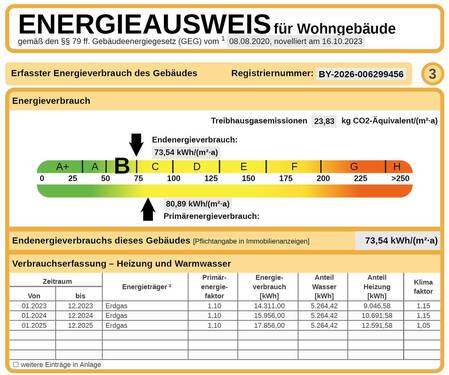 Energieausweis - 